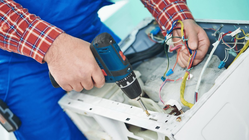 Kızılcahamam Siemens Siemens çamaşır makinesi kart tamiri – Su almama arızası orijinal parça ile giderildi. - Teknik servis örneği